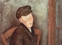 Juventud, anhelo de lo realmente grande Joven pintado por Amadeo Modigliani