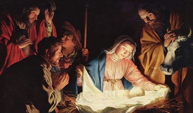 Verbi silentis, muta Mater Nacimiento