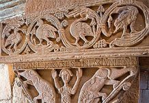 Las aguas revueltas vienen de lejos Capitel de la iglesia visigoda de San Pedro de la Nave en Zamora