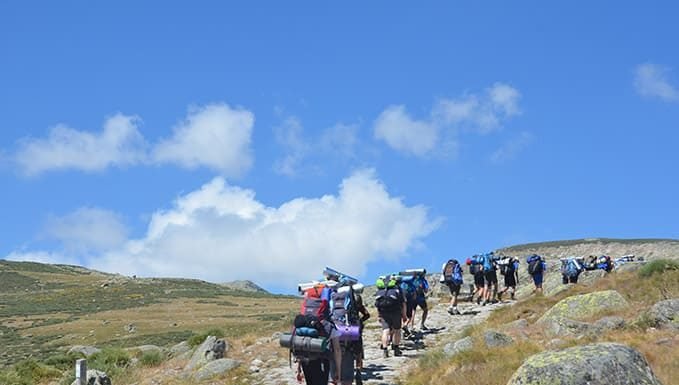 Cuando oréis decid: «Padre…» Campamento de Santa María