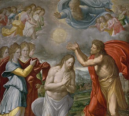 El laico, un consagrado por el bautismo El bautismo de Cristo. Juan Fernández de Navarrete (Museo del Prado)