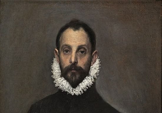 El camino de los Cruzados de Santa María hoy El caballero de la mano en el pecho de El Greco.