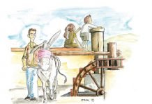 Se tapan los ojos Ilustración: Juan Francisco Miral