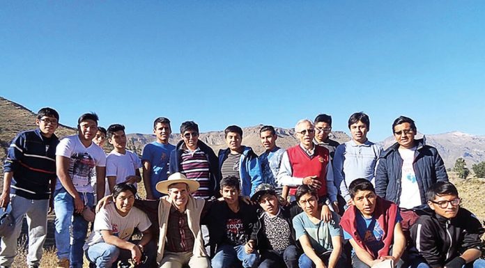 El valle del Colca, magnífico escenario para el Campamento de Santa María Estar América 306