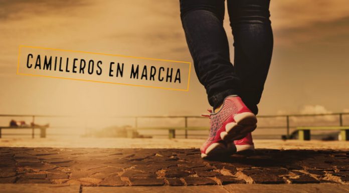 Camilleros en marcha Camilleros en marcha