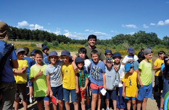 No tengas miedo de la santidad Jóvenes en el Campamento