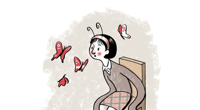 La mariposa no vuela La mariposa no vuela. Ilustración: José Miguel de la Peña.