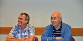 Santiago Arellano, el hombre que exploró el camino de la belleza Santiago Arellano y José Luis Acebes.