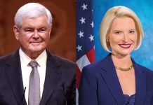 Newt y Callista Gingrich: Dios entre políticos Newt y Callista Gingrich