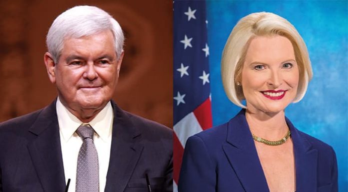 Newt y Callista Gingrich: Dios entre políticos Newt y Callista Gingrich