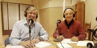 Santiago Arellano y la educación Santiago Arellano y Andrés Jiménez en el programa «Ojos para ver» de Radio María.