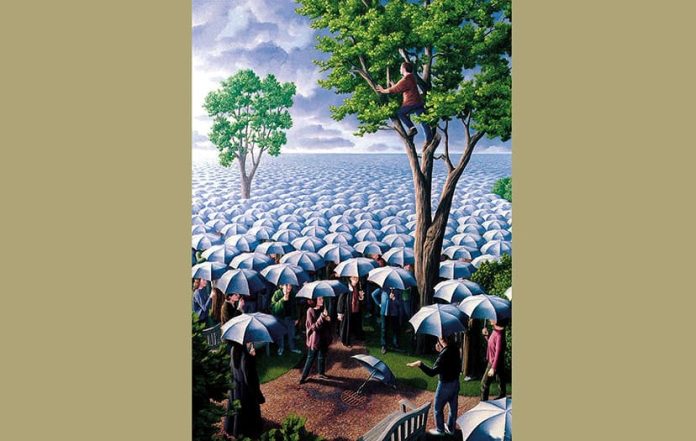 Deluged. Rob Gonsalves.