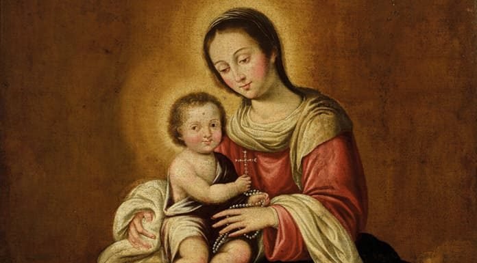 Nuestra Señora del Rosario y Lepanto Nuestra Señora del Rosario. Juan del Castillo, siglo XVII