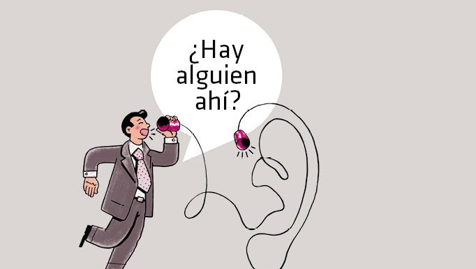 ¿Hay alguien ahí? Se necesitan escuchantes