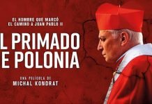 El primado de Polonia Cartel oficial de la película "El primado de Polonia", dirigida por Michal Kondrat, 2022.