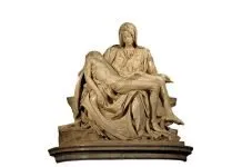 Actualidad perenne de la Virgen Pietà de Miguel Ángel mostrando a la Virgen María sosteniendo el cuerpo de Cristo, obra maestra de la escultura renacentista