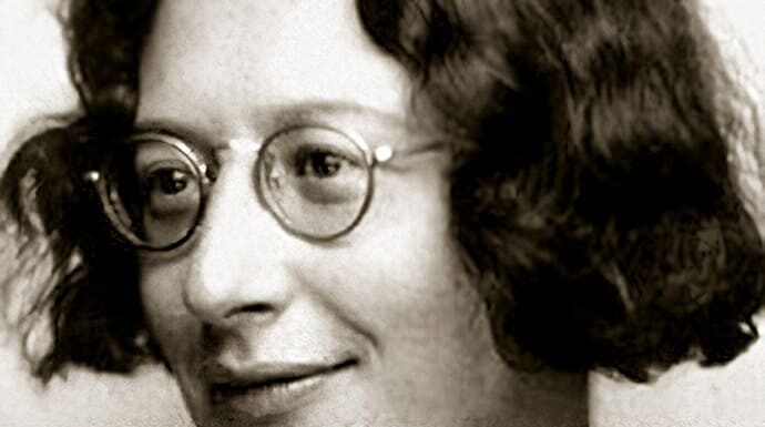 Simone Weil o la búsqueda de Dios Retrato de Simone Weil, filósofa francesa conocida por su búsqueda espiritual y su compromiso social.