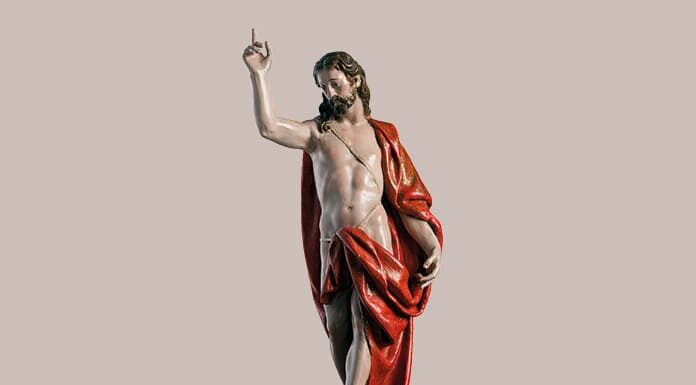Resucitar en clave de «fi» Escultura policromada de Cristo resucitado (1615) de Gregorio Fernández, conservada en el Museo Goya de Zaragoza