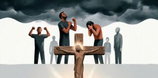 Dios y el sufrimiento Ilustración sobre el sufrimiento y la cruz, que evoca la presencia de Dios que sostiene desde abajo el dolor humano según la teología de Balthasar